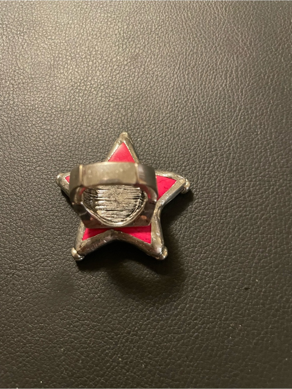 Pink Star Statement Ring - Picture 3 of 7